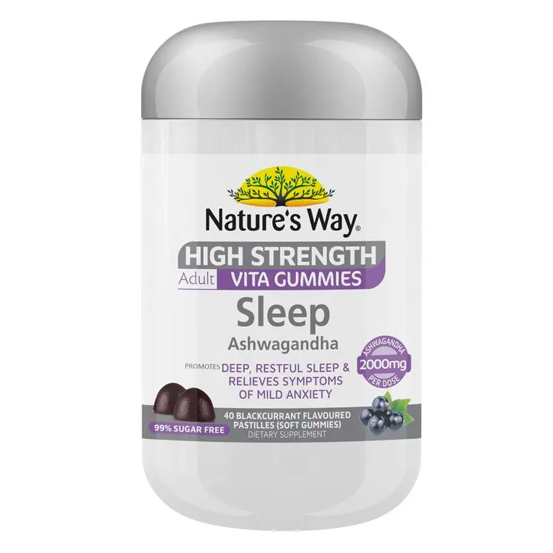 Nature's Way Adult Vita Gummies Sugar Free High Strength Sleep 40 Gummies