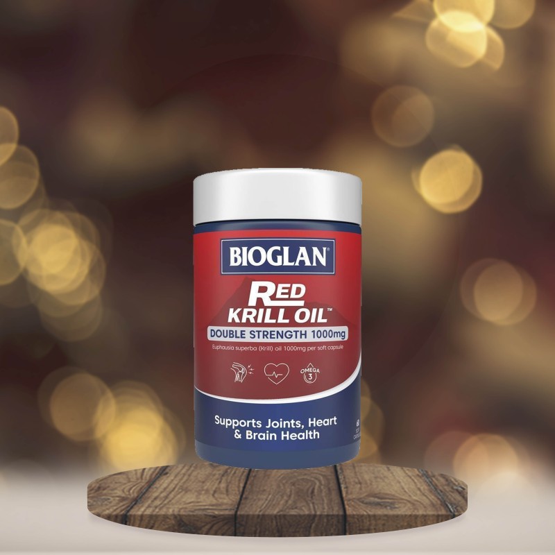 Bioglan Red Krill Oil 1000mg 60 Capsules