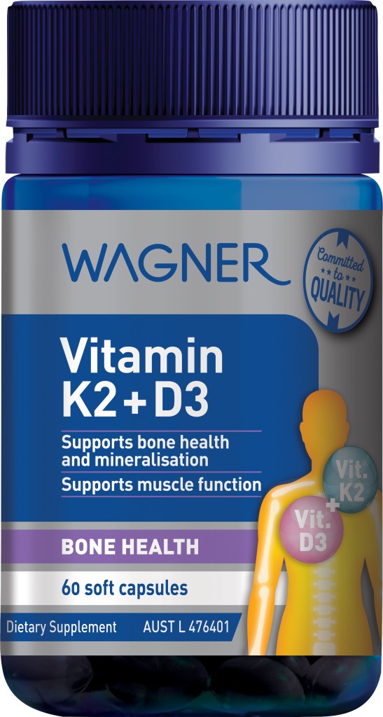 Wagner Vitamin K2 + D3 60 Capsules