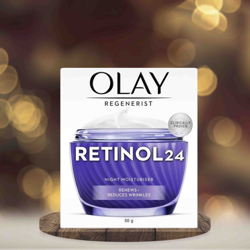 Olay Regenerist Retinol 24 Night Face Cream Moisturiser Fragrance Free 50g