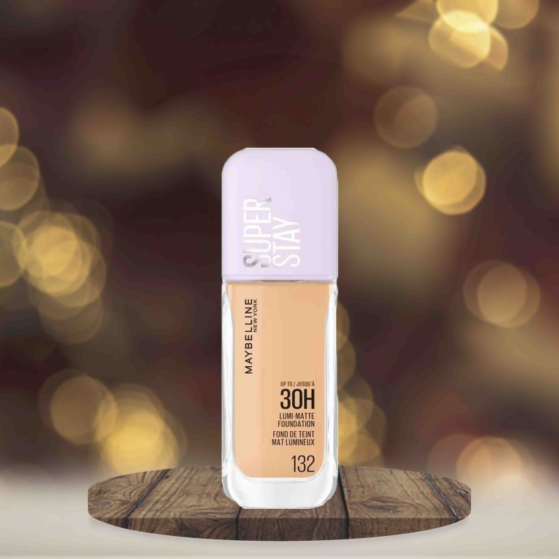 Maybelline Superstay Lumi Matte Longwear 30H Foundation 132
