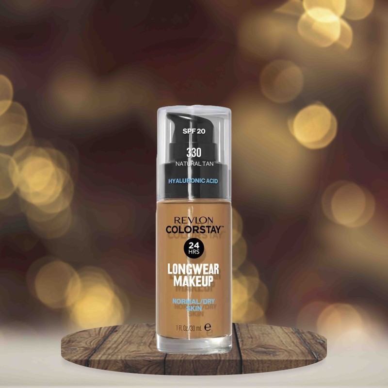 Revlon Colorstay Makeup Foundation For Normal/Dry Skin Natural Tan 330