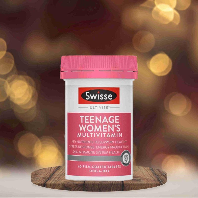 Swisse Teenage Ultivite Women's Multivitamin 60 Tablets