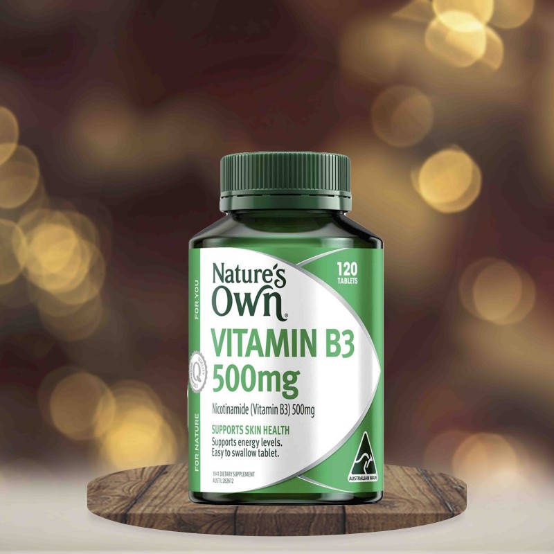 Nature's Own Vitamin B3 500mg 120 Tablets