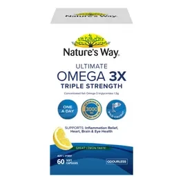Nature's Way Ultimate Omega 3X Triple Strength Cap X 60