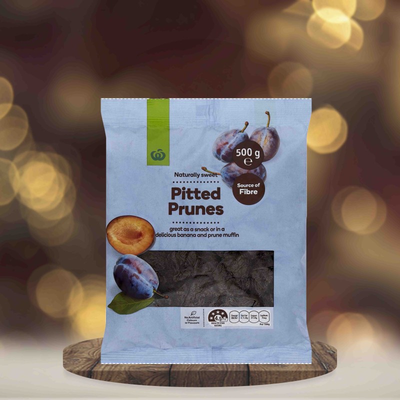Woolworths Prunes Pitted 500g