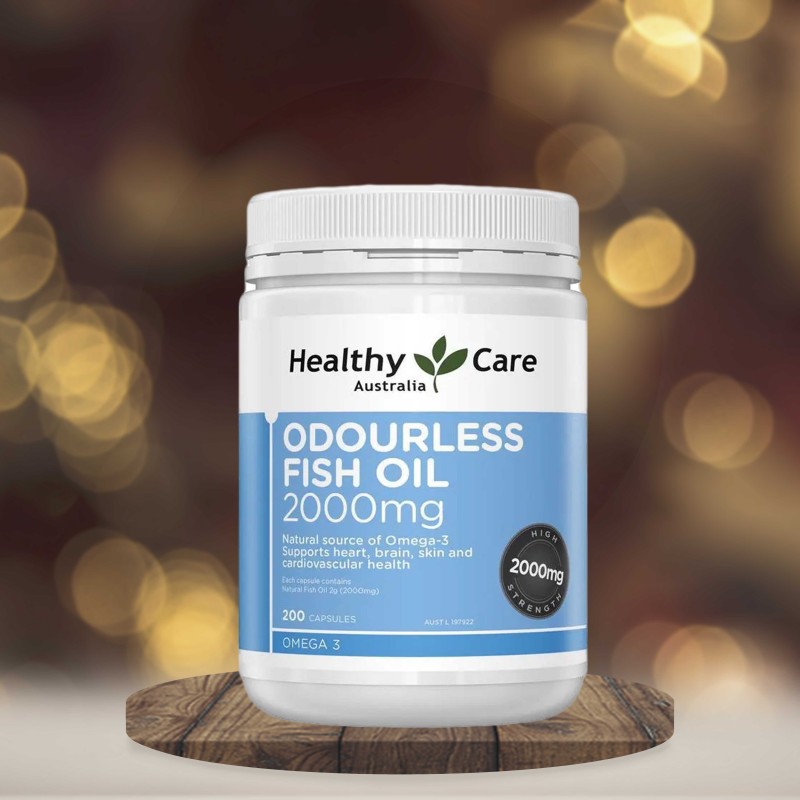 Healthy Care Fish Oil 2000mg 200 Capsules