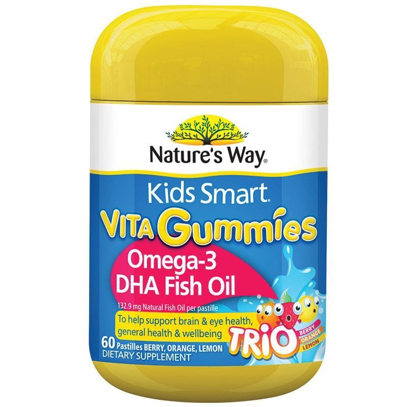 Nature's Way Kids Smart Vita Gummies Omega-3 60 Gummies