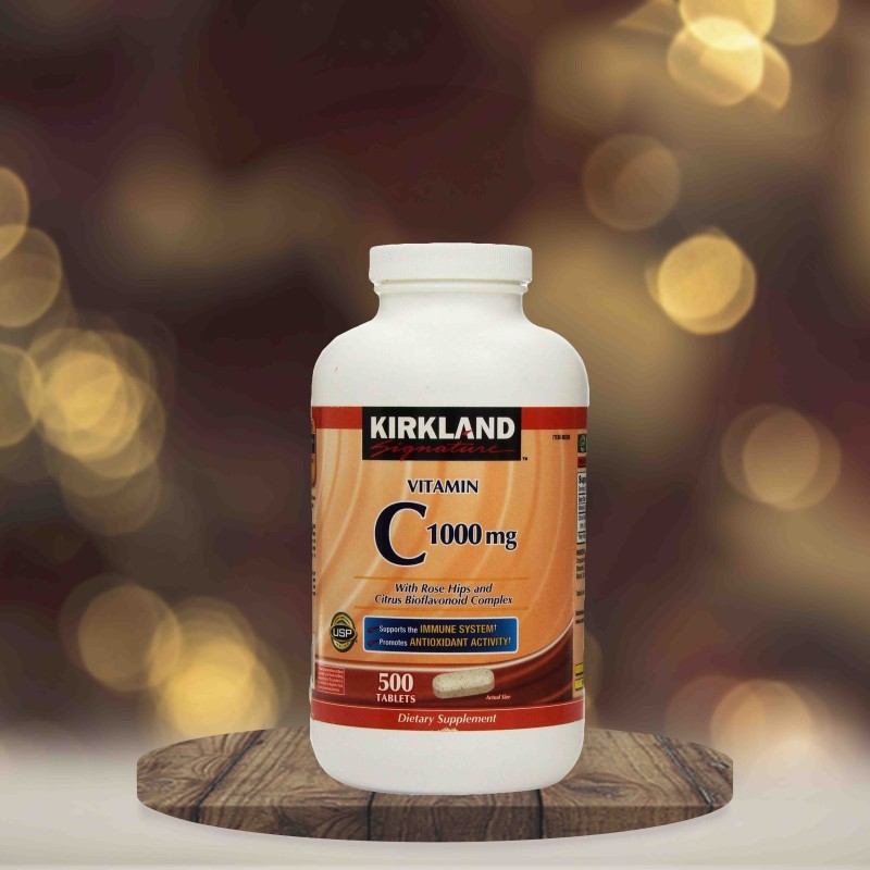 Kirkland Signature Vit C 1000mg 500 cap