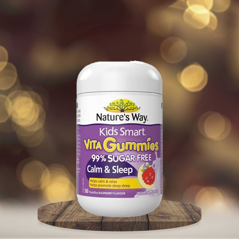 Nature's Way Kids Smart Vita Gummies Sugar Free Calm & Sleep 50 Gummies