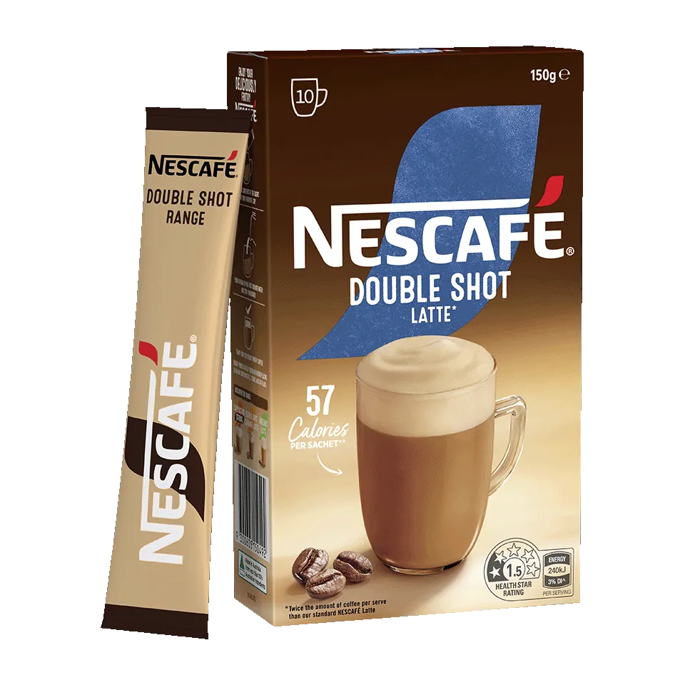 NESCAFÉ® Coffee Sachets Double Shot Latte