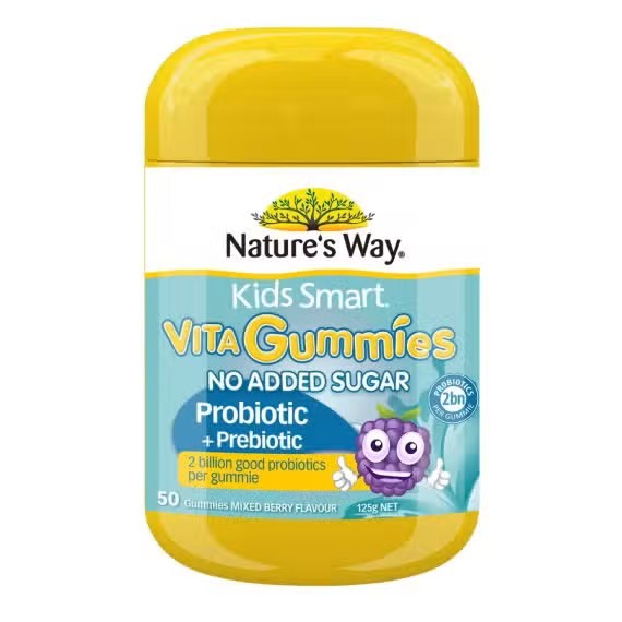 NATURES WAY Kids Smart Multivitamin + Probiotics 50s