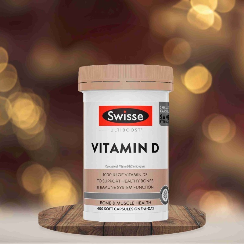 Swisse Vitamin D 400 Capsules