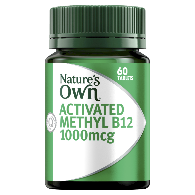 Nature's Own Vitamin B12 1000mcg 60 Tablets