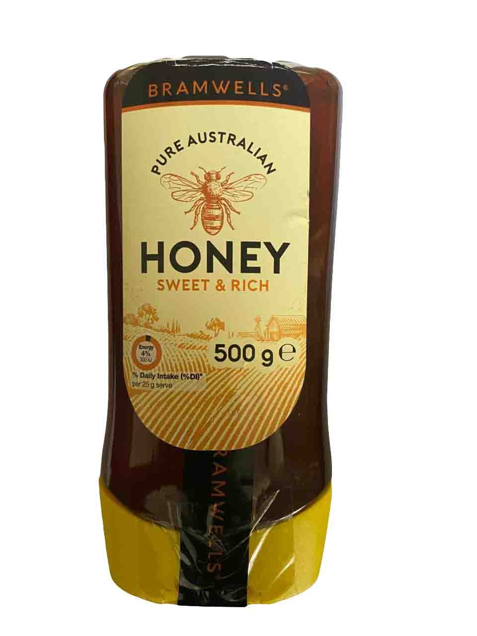 Bramwells 100% Australian Honey Twist & Squeeze 500g