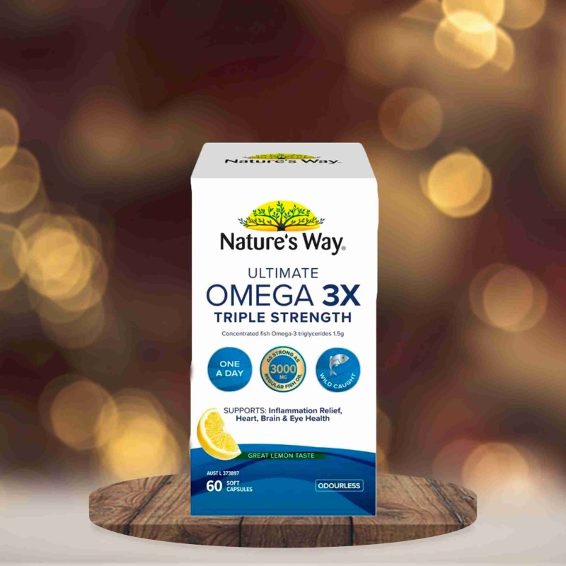 Nature's Way Ultimate Omega 3X Triple Strength Cap X 60