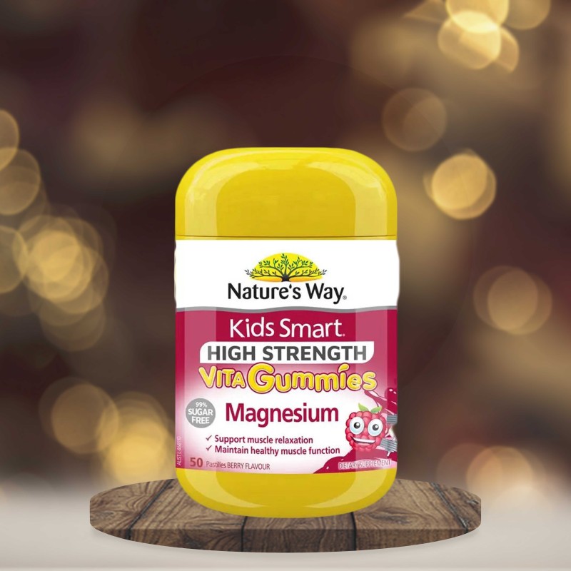 Nature's Way Kids Smart Vita Gummies High Strength Magnesium 50 Pastilles