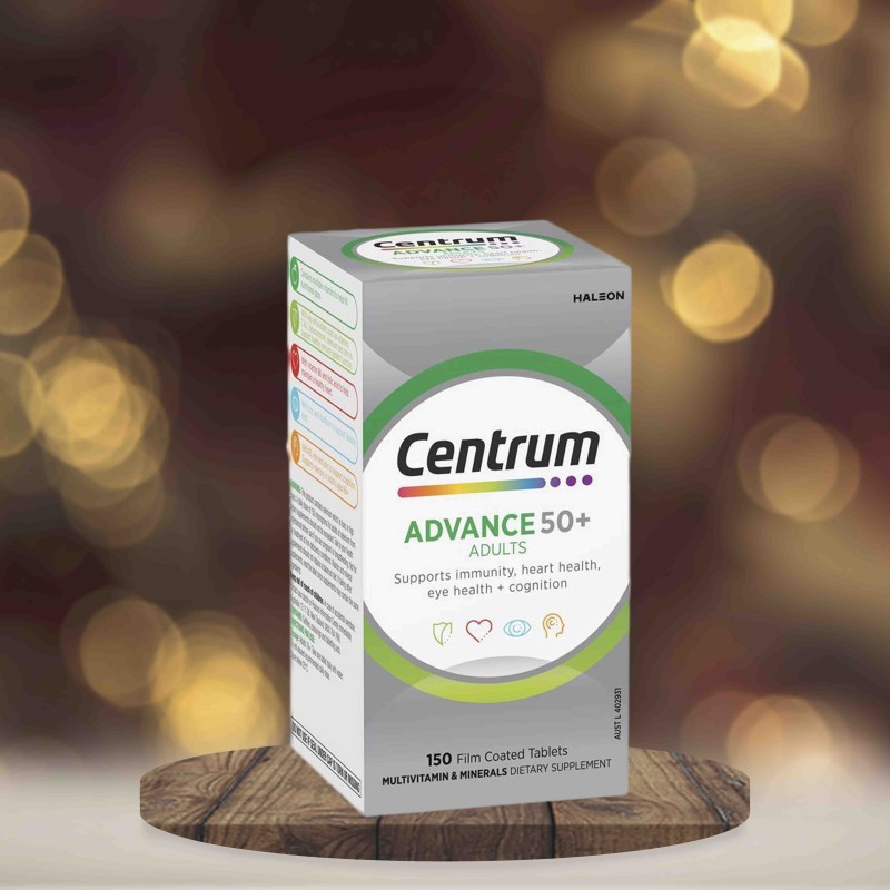 Centrum Advance 50+ 150 Tablets Exclusive Size