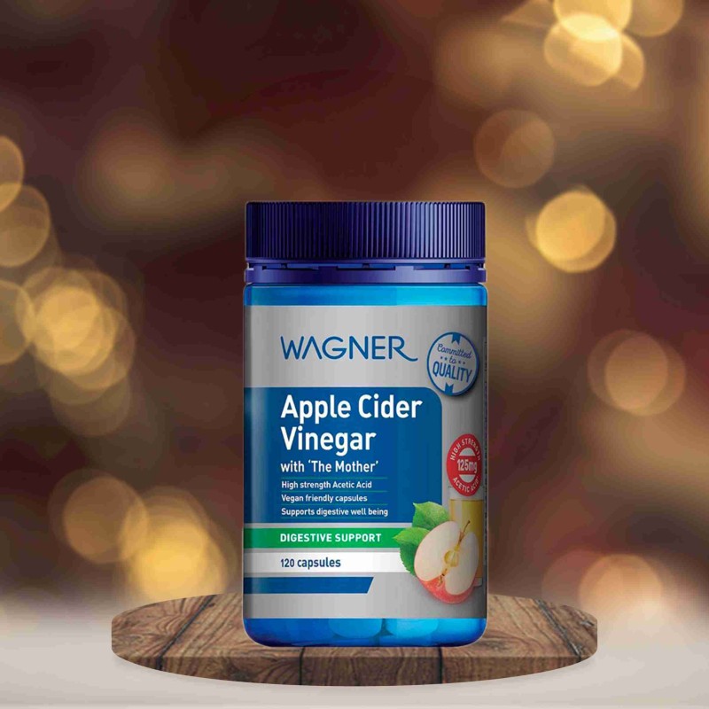 Wagner Apple Cider Vinegar with Mother 120 Capsules