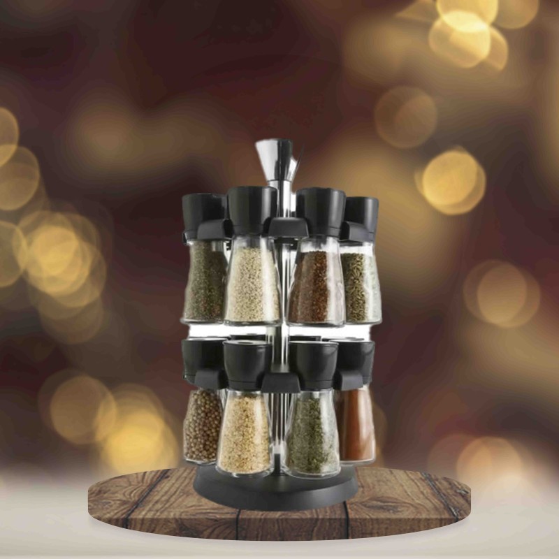 Anko 17 Piece Spice Jar Set