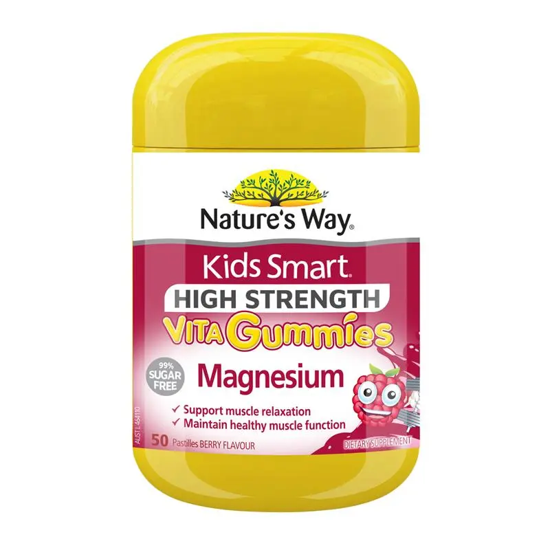 Nature's Way Kids Smart Vita Gummies High Strength Magnesium 50 Pastilles