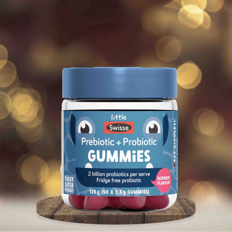 KID Little Swisse Prebiotic + Probiotic Gummies