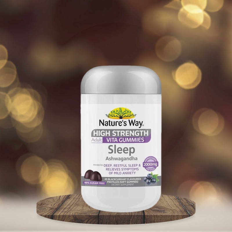 Nature's Way Adult Vita Gummies Sugar Free High Strength Sleep 40 Gummies