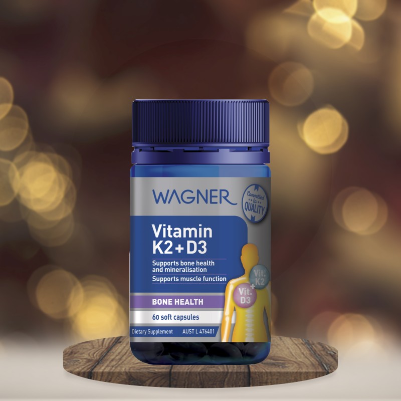 Wagner Vitamin K2 + D3 60 Capsules
