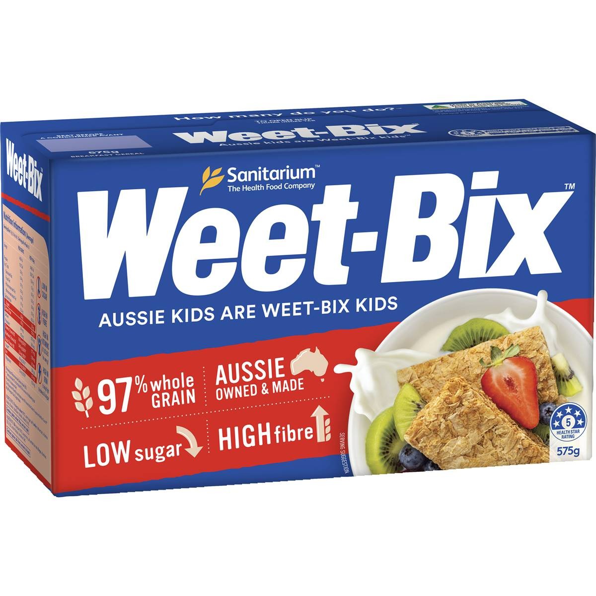 Sanitarium  Weet-Bix Breakfast Cereal 375g