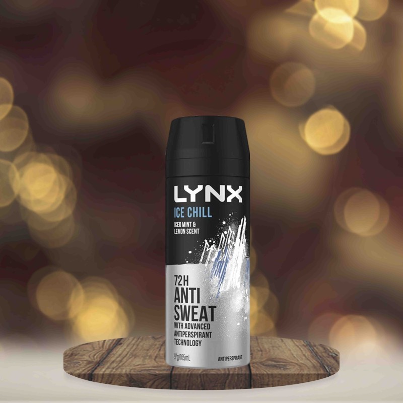 LYNX ANTIPERSPIRANT AEROSOL ICE CHILL 165 ML