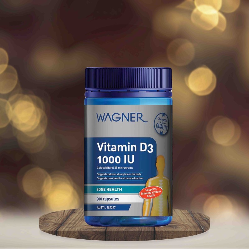 Wagner Vitamin D3 1000 500 cap
