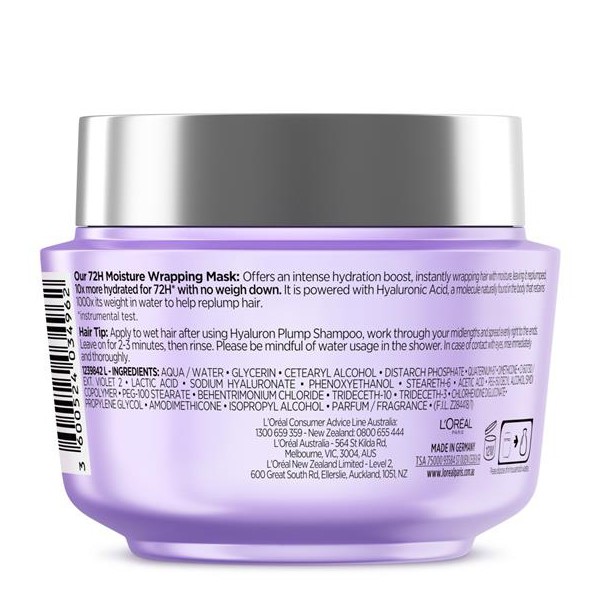 L'Oreal Paris Elvive Hyaluron Plump Moisture Mask 300ml