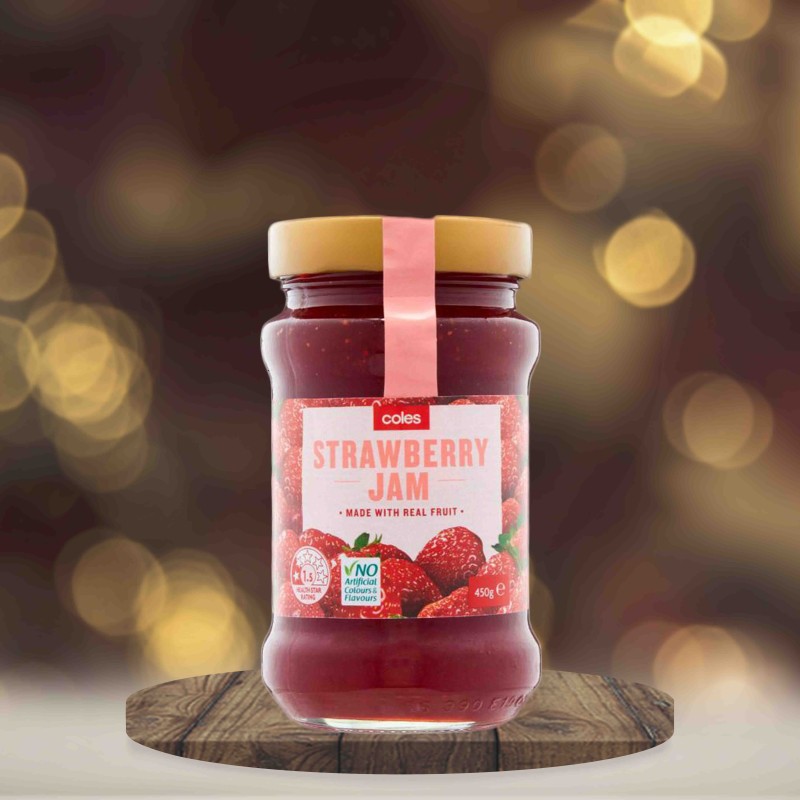 Coles Strawberry Jam 450g