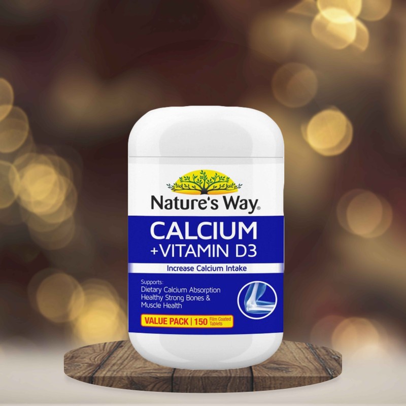 Nature's Way Calcium with Vitamin D 150 Tablets