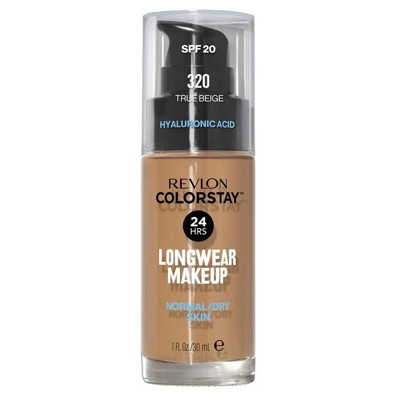 Revlon Colorstay Makeup Foundation For Normal/Dry Skin True Beige 320