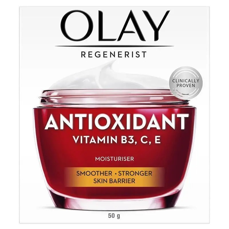 Olay Antioxidant Vitamin B3 C E Face Cream Moisturiser 50g