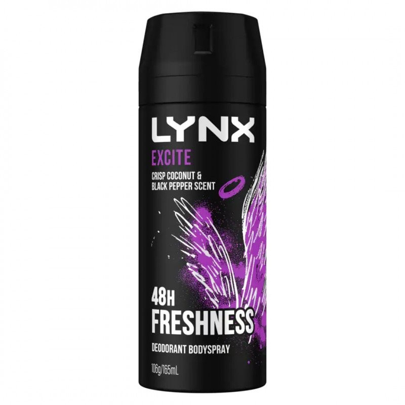 Lynx Deodorant Excite 165ml